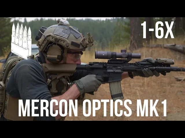 mercon mk1 1-6x low power variable optic (red dot and long range?